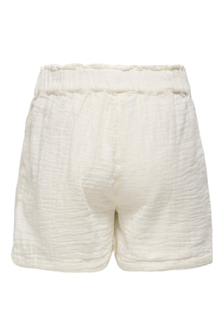 Biologisch Katoenen Short - Ecru - Kids Only