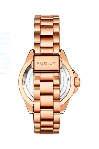 Stalen en Parelmoeren Quartz Horloge Vogue  