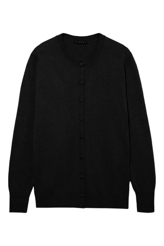 Colete de lã e caxemira - Preto