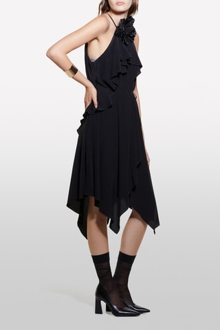 Vestido estilo patinadora - Preto