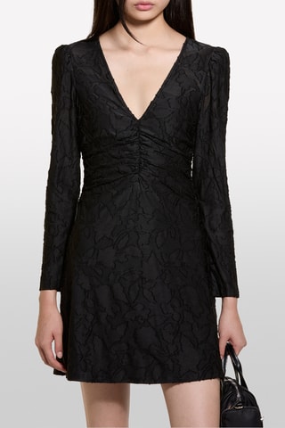Vestido estilo patinadora - Preto