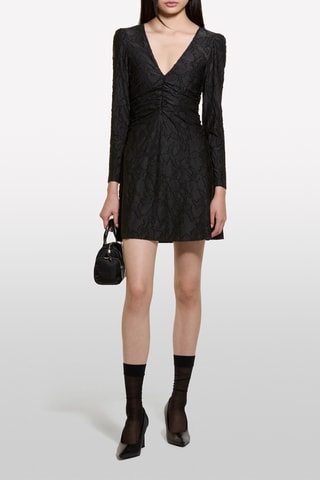 Vestido estilo patinadora - Preto
