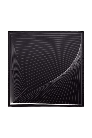 Lenço de seda - Preto