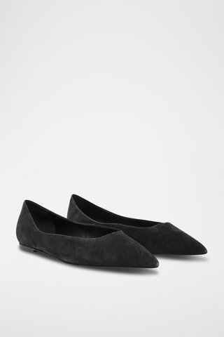 Sabrinas em couro de cabra - Preto