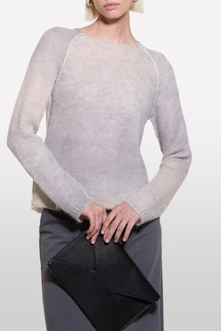 Camisola em mohair - Cinzento