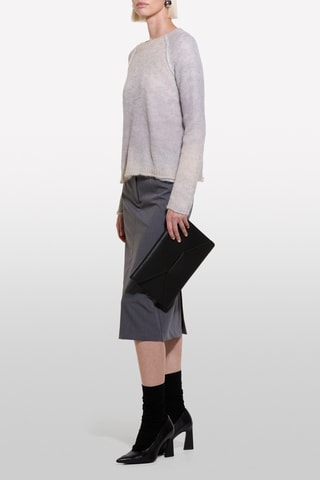 Camisola em mohair - Cinzento