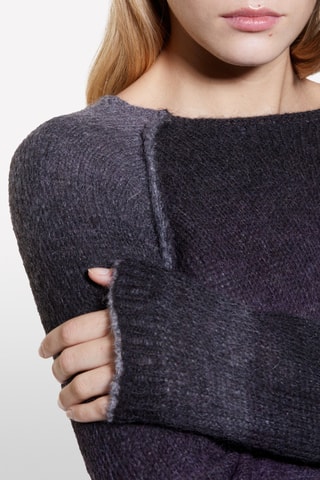Camisola em mohair - Cinzento
