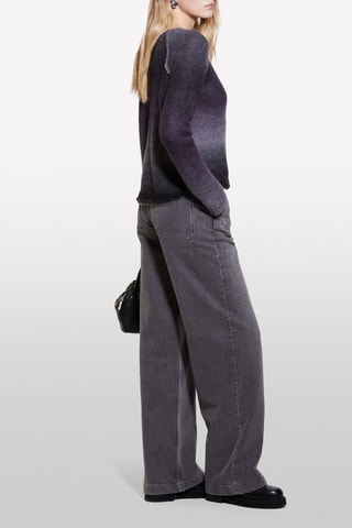 Camisola em mohair - Cinzento