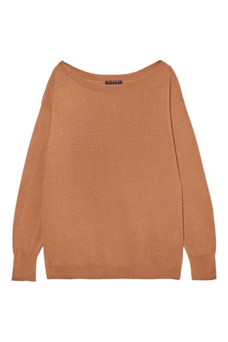 Camisola de lã - Camel