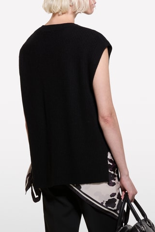 Camisola de lã - Preto