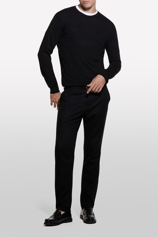 Camisola em lã e caxemira - Preto