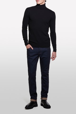 Camisola em lã e caxemira - Preto
