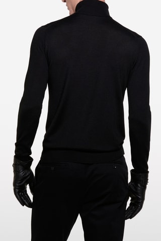 Camisola de lã - Preto