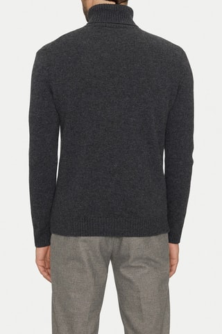 Camisola de lã - Cinzento-escuro
