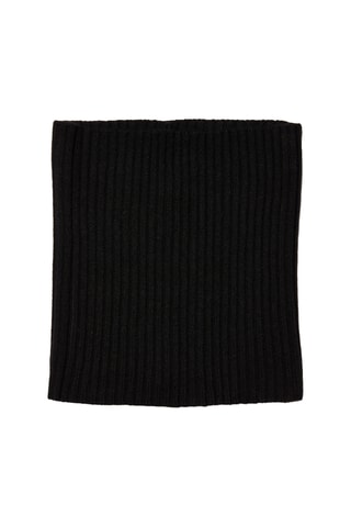 Gola de lã e caxemira - Preto