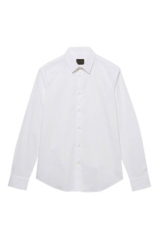 Camisa regular 
Branco