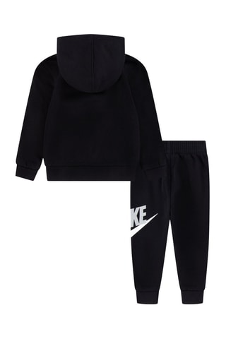 Sweat à capuche et jogging - Blanc et noir