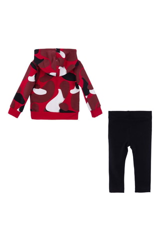 Sweat à capuche et legging - Jordan - Rouge