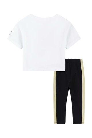 Crop top et legging - Nike - Blanc