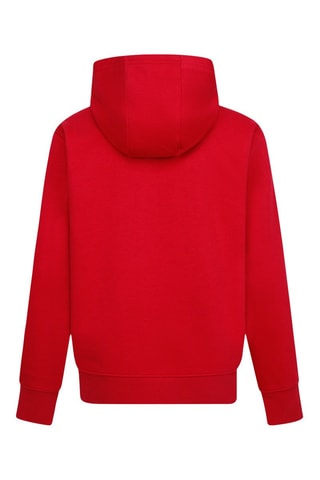 Sweat à capuche - Noir et rouge