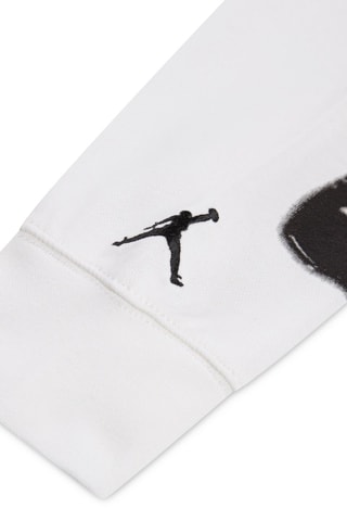 Sweat à capuche - Jordan - Blanc et noir