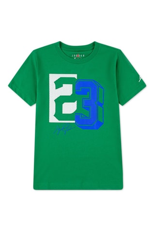 T-shirt - Jordan - Blanc, bleu et vert