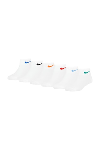 6 paires de chaussettes - Nike - Blanc