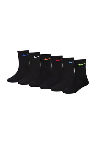 6 paires de chaussettes - Nike - Noir