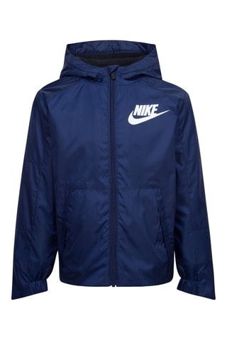 Doudoune à capuche - Nike - Bleu