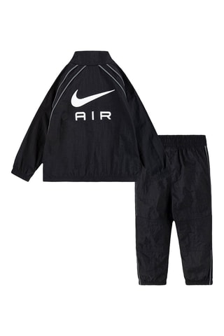 Coupe-vent et jogging - Nike - Blanc, noir et gris