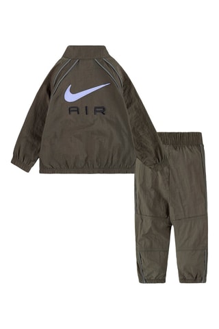 Coupe-vent et jogging - Nike - Noir, vert et gris