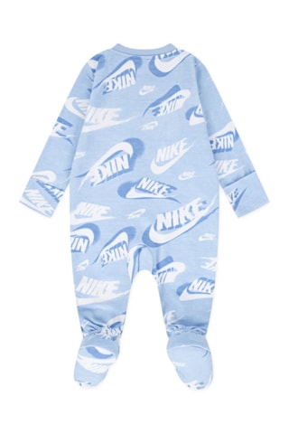 Grenouillère AOP - Nike - Blanc et bleu