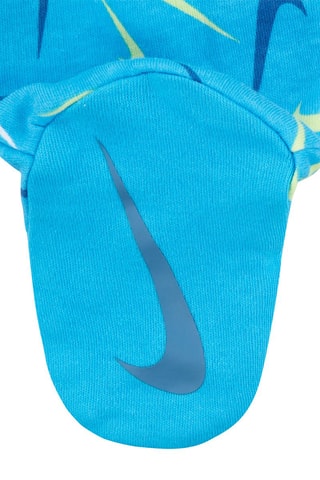 Grenouillère - Nike - Blanc, bleu et vert