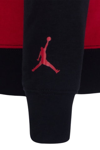 Sweat à capuche et pantalon polaire - Jordan - Blanc, noir et rouge