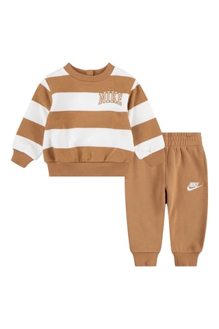 Sweat et pantalon Nsw Club Snl - Nike - Marron