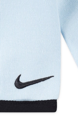 Sweat à capuche et pantalon polaire - Nike - Noir et bleu
