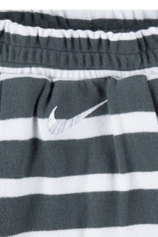 Sweat à capuche et pantalon en coton biologique Readyset Cableknit - Nike - Blanc et vert