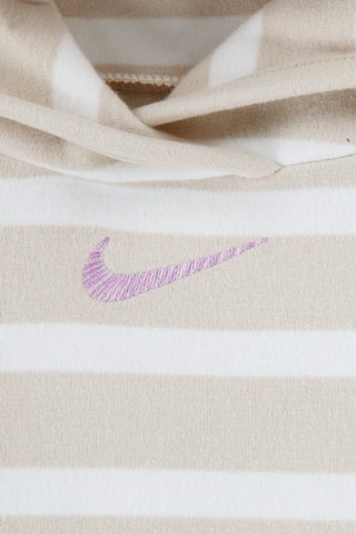 Sweat à capuche et pantalon en coton biologique Readyset Cableknit - Nike - Blanc et beige