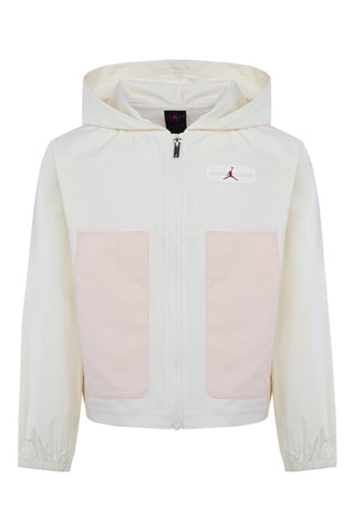 Veste à capuche Crafted Utility Women - Jordan - Beige et rose