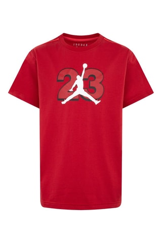 T-shirt - Blanc, noir et rouge