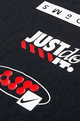 T-shirt - Blanc, noir et rouge