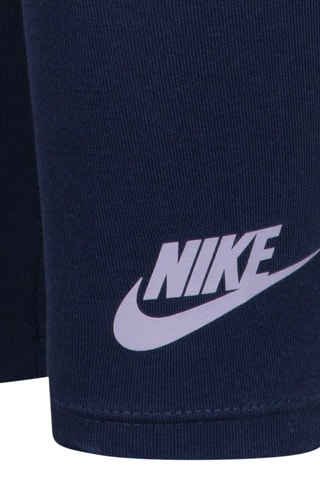 Sweat tie and dye et legging Crew - Nike - Blanc, vert et violet