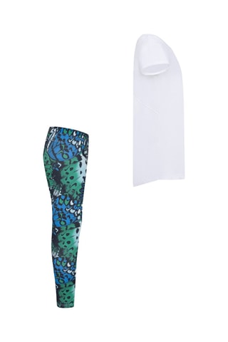T-shirt et legging - Nike - Bleu