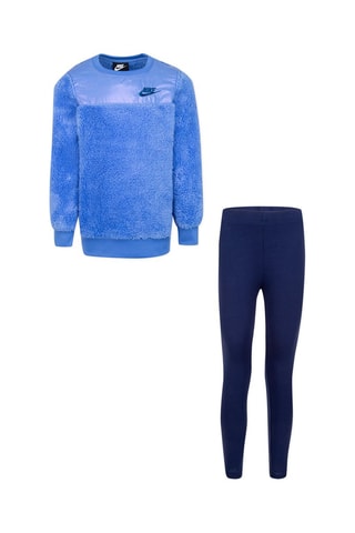 Sweat et legging - Nike - Bleu