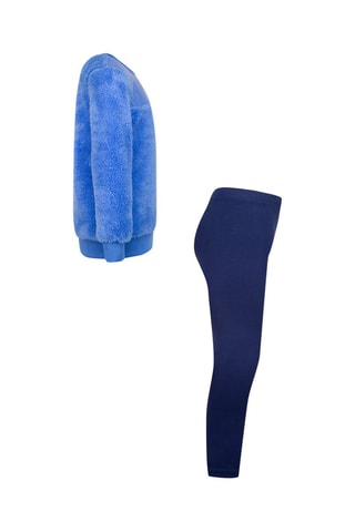 Sweat et legging - Nike - Bleu