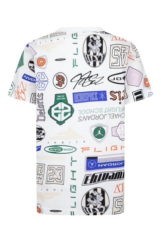 T-shirt - Jordan - Blanc et vert
