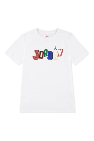 T-shirt Signature - Jordan - Blanc et vert
