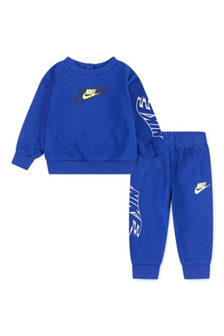 Sweat et pantalon On The Move - Nike - Blanc et bleu