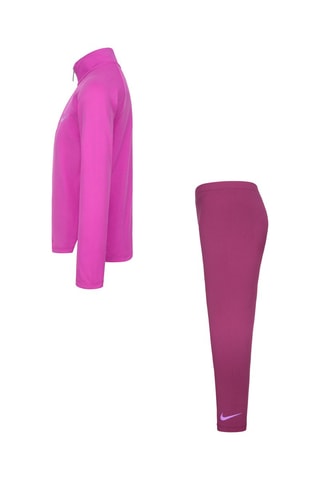 Sweat et legging - Nike - Rouge, rose et gris