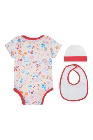 Ensemble 3 pièces - Nike Kids - Blanc et rouge